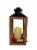 Holiday Home LED Lantern With Floral Trim Perspective: top