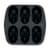 Holiday Home® Skull Silicone Bakeware Mold Perspective: top