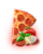 Quest Thin Crust Uncured Pepperoni Frozen Pizza Perspective: top