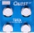 Quest™ Ready to Drink Gluten Free Vanilla Protein Shakes Perspective: top