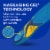 Dr. Scholl's® Men's Energizing Comfort™ Massaging Gel Insoles Perspective: top