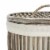 Safavieh Libby Rattan Laundry Baskets - White Perspective: top