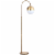 SAFAVIEH Jonas Floor Lamp | Brass | Perspective: top
