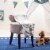 Safavieh Rocky Baby Throw - Grey Perspective: top
