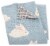 Safavieh Looloo Baby Throw - Blue Perspective: top
