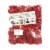 Wrapables Shabby Chic Burlap Rose Flower 2 Inch Diameter (Set of 20), Red Perspective: top