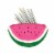 Wrapables Fruity Pencil Case and Pouch (Set of 2), Pink Watermelon Perspective: top