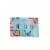 Wrapables Large Nylon Reusable Shopping Bag, Llamas Perspective: top