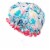 Wrapables Reusable Women's Waterproof Shower Caps for Long Hair, Under the Sea Perspective: top