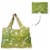 Wrapables Large Nylon Reusable Shopping Bag, Green Paradise Perspective: top