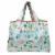 Wrapables Large Nylon Reusable Shopping Bags (Set of 3), Destination Places Perspective: top