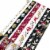 Wrapables Gold Foil Washi Tape in Gift Box Set (20 Rolls), Festive Cranes Perspective: top