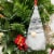 Wrapables Gnomes Christmas Tree Ornaments Holiday Decorations (Set of 4) Perspective: top
