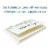 Wrapables Blank Thank You Cards with Envelopes for Special Events (Set of 4), Classic Floral Perspective: top