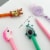 Wrapables Gel Pens School Office Supplies (12 pack), Cute Critters Perspective: top