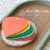 Wrapables Waterproof Transparent Sticky Notes for Home, School, Office (Set of 5), Hearts Perspective: top