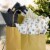 Wrapables Tissue Paper 20 x 28 Inch for Gift Wrapping (60 Sheets), Black & Gold Perspective: top