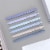 Wrapables Retractable Black Ink Gel Pens, 0.5mm Fine Point (Set of 6), Blue Perspective: top