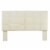 Furniture of America Hellan Fabric Upholstered Full/Queen Headboard in Ivory Perspective: top