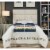 Furniture of America Hellan Fabric Upholstered Twin Headboard in Ivory Perspective: top