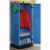 Furniture of America Mars Contemporary Metal 2-Shelf Kids Closet in Blue Perspective: top