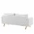 Revive Performance Velvet Sofa-EEI-3988 white Perspective: top