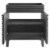 Render 30 Bathroom Vanity Cabinet, Charcoal Perspective: top