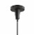 Beacon 3-Light Pendant Light, Opal Black Perspective: top