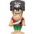 Funko Soda Quaker Oats Jean LaFoote Pirate-Foe of Cap'n Crunch Figure Perspective: top