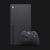 XBox Series X Video Game Console Perspective: top