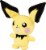 Pokémon Pichu Plush Stuffed Animal Toy Perspective: top