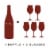 Three Thieves Pinot Noir California Red Wine 750 ml Perspective: top