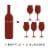 Three Thieves Cabernet Sauvignon California Red Wine 750 ml Perspective: top