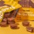 Free2b® Chocolate Sunflower Butter Mini Sun Cups® Candy Pouch Perspective: top