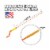 Grand Fusion 18 inch Long  Drain Weasel Sink Snake Cleaner 5 Pack Perspective: top