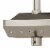 PULSE ShowerSpas AquaPower Brushed Nickel Shower System Perspective: top