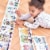 Suuper Size Puzzle Alphabet Train Perspective: top