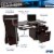 Desks in Solid Wood for Home or Office Use Perspective: top