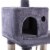 Simplie Fun Sturdy Cat Tree with Sisal Posts, Plush Perches, and Fun Pompoms Perspective: top