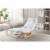 Accent Chairs in Solid Wood for Home or Office Use Perspective: top