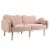 Sofas in Polyester for Home or Office Use Perspective: top