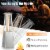 Hivvago 9500 BTU Portable Stainless Steel Tabletop Patio Heater with Glass Tube Perspective: top