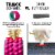 TRAKK ACCU-WHEEL Foam Roller Recovery Wheel for Full Body Pain Relief, Pink Perspective: top