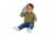 VTech Baby® Hello, Hippo! Soft Phone™ Toy Perspective: top