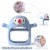 Smily Mia Soft Silicone Baby Teethers 2 Packs Perspective: top