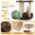 Hivvago 41 Inch Rattan Cat Tree with Napping Perch-Beige Perspective: top