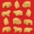 BARNUM'S ANIMALS Original Animal Crackers, 12 - 1 oz Snack Packs Perspective: top