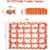 Sidosir GoldFish Cracker Cookie Cutter - 25 Cavity Perspective: top