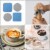 LUTER Rubber Jar Opener Gripper Pads, 4 pieces - 1.44 ounces Perspective: top