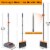 Sp Upgrade Broom and Dustpan Set Gray & Orange Perspective: top